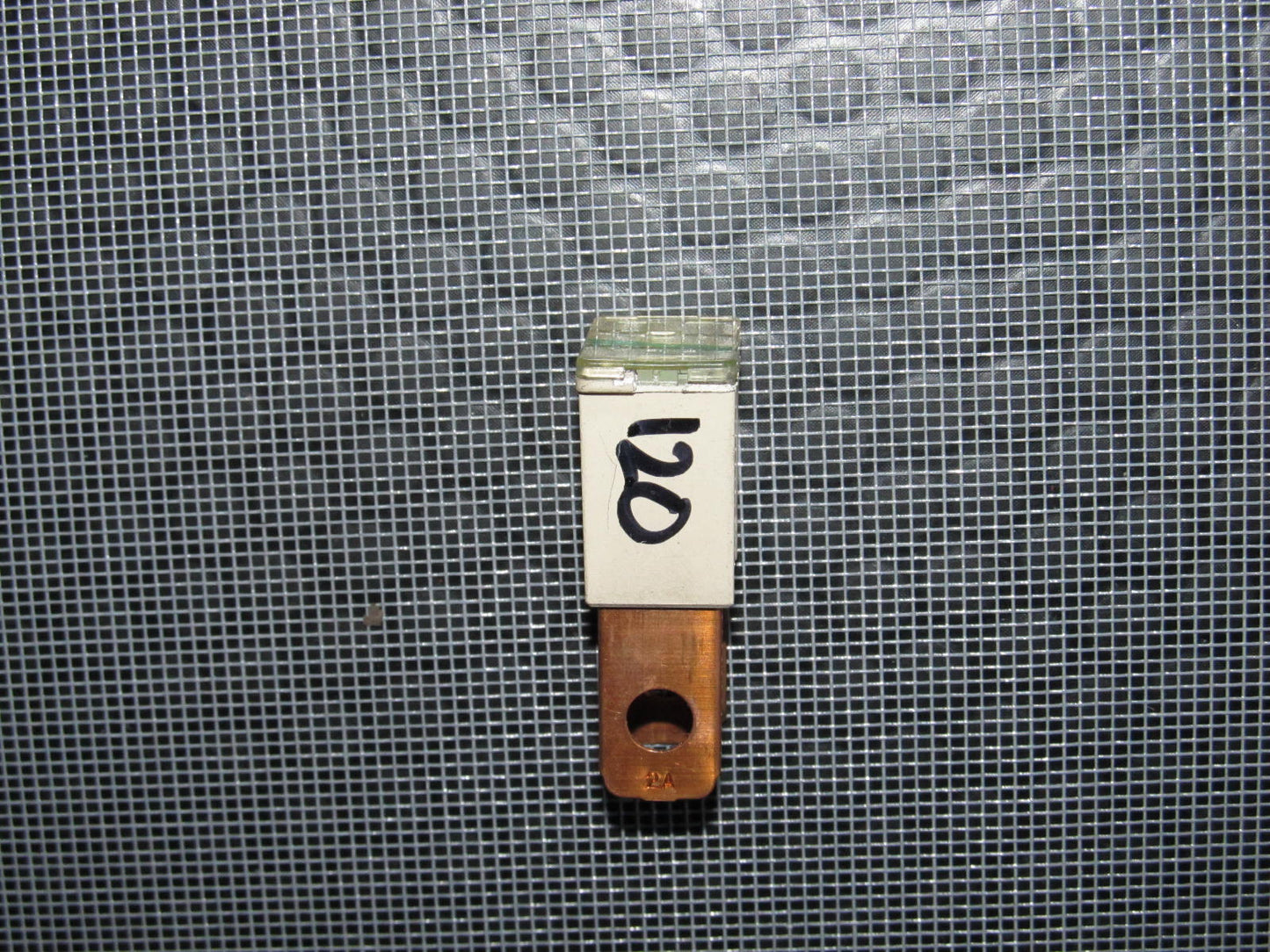 Universal 120A Pal Fuse - White