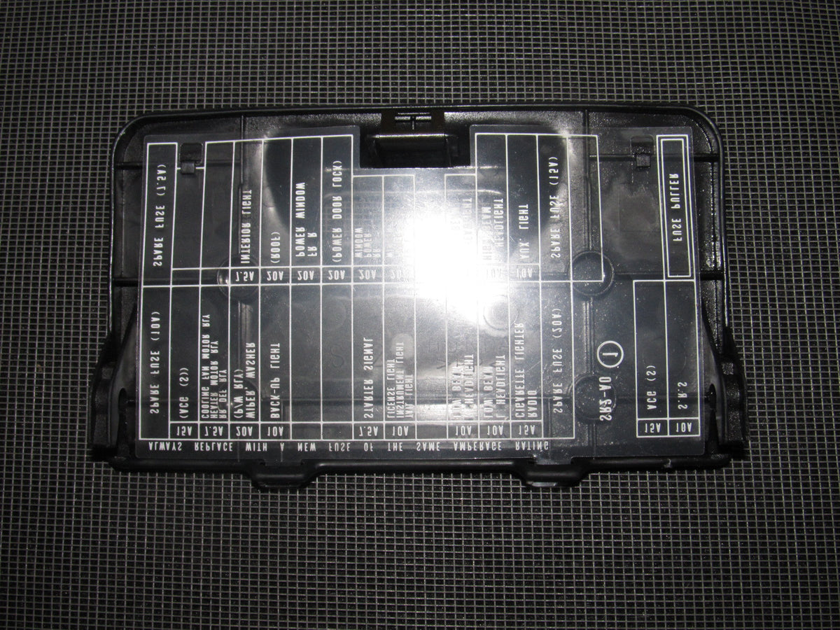 93 94 95 96 97 Honda Del Sol OEM Interior Fuse Box Cover