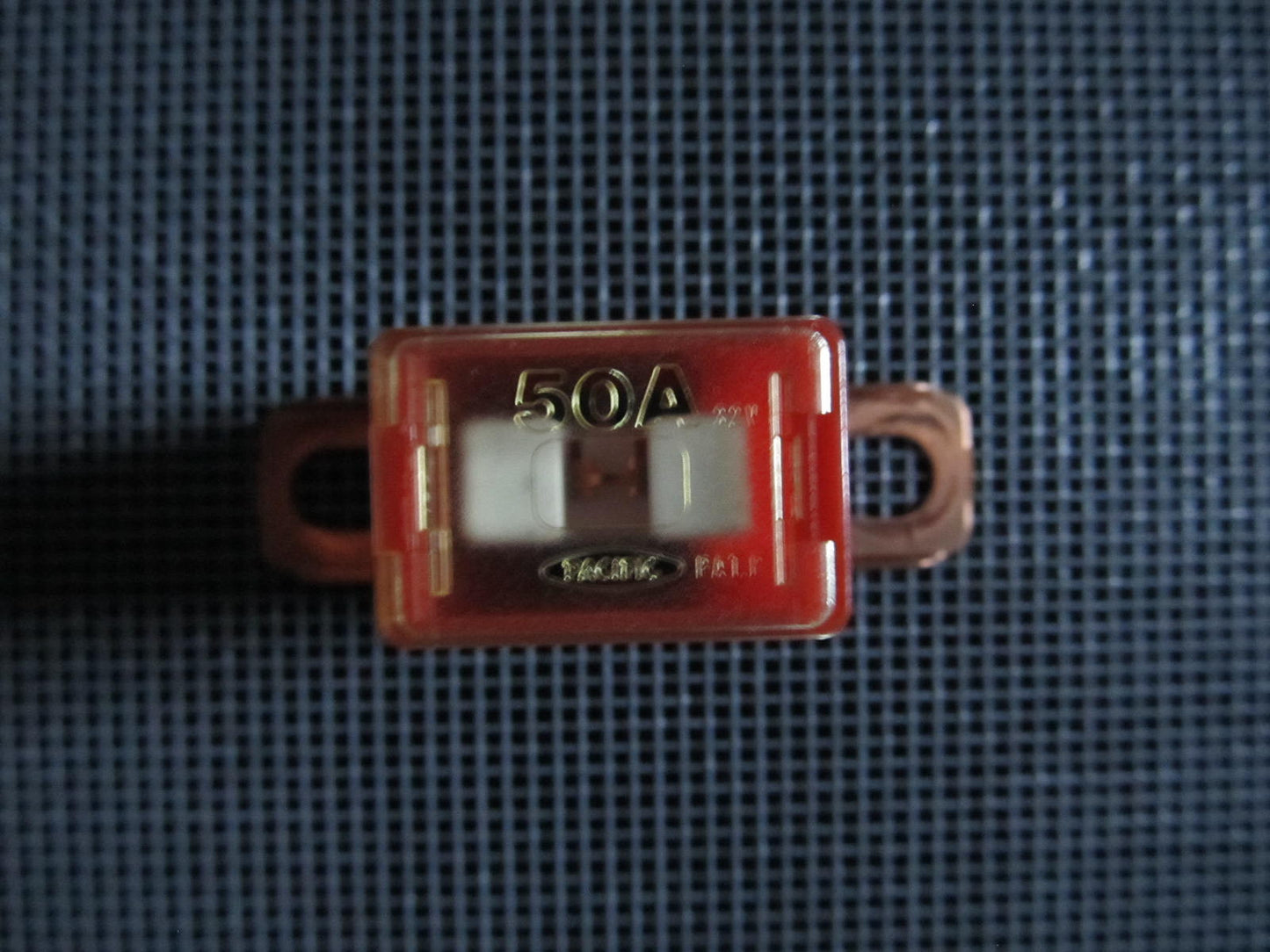 Universal 50A Pal Fuse - Red - 3/4 inch Bent