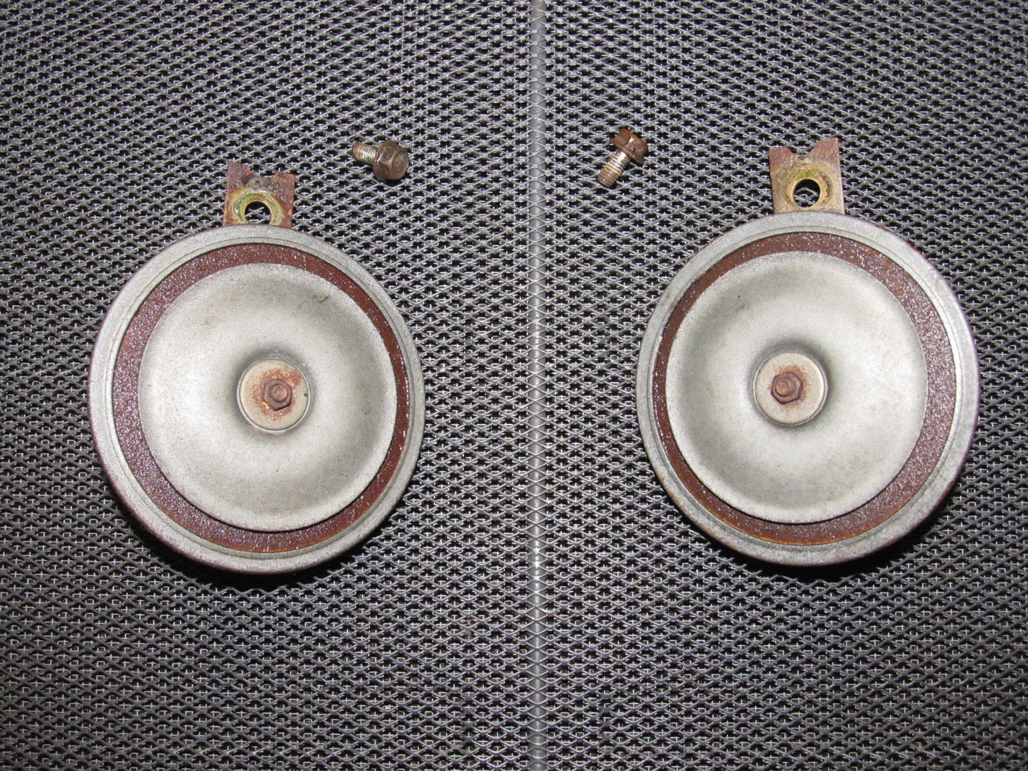 84 85 Mazda RX7 OEM Engine Horn - Set
