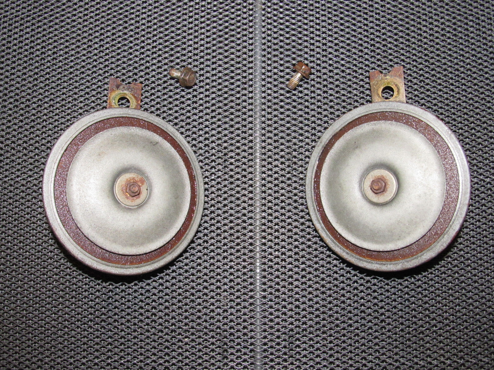 84 85 Mazda RX7 OEM Engine Horn - Set