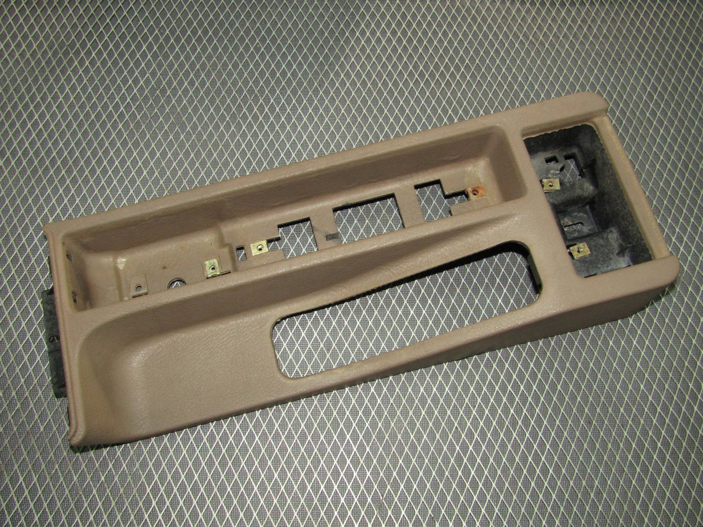 92 93 94 95 BMW 325 Sedan OEM Console Parking Brake Handle Panel Cover