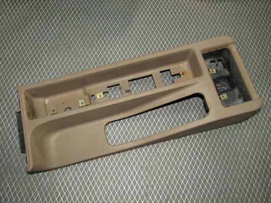 92 93 94 95 BMW 325 Sedan OEM Console Parking Brake Handle Panel Cover
