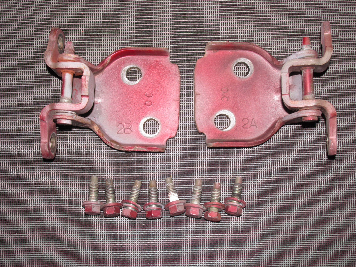 88 89 90 91 Honda CRX OEM Door Hinges - Left Set