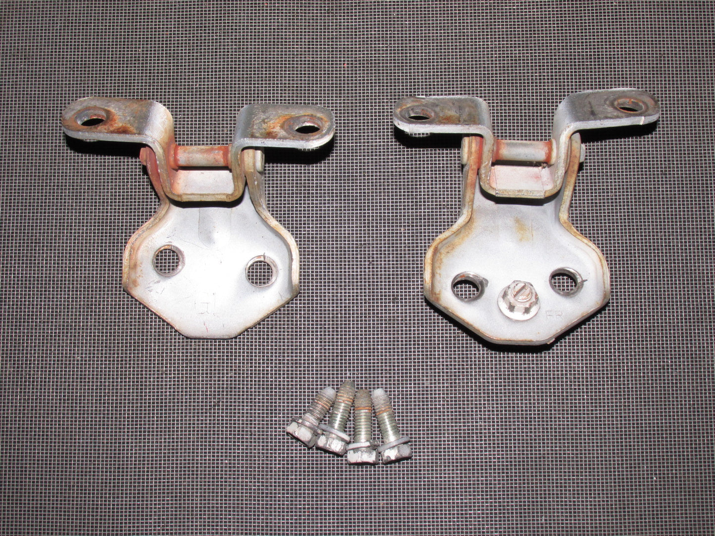 86 87 88 Mazda RX7 OEM Door Hinges - Right Set