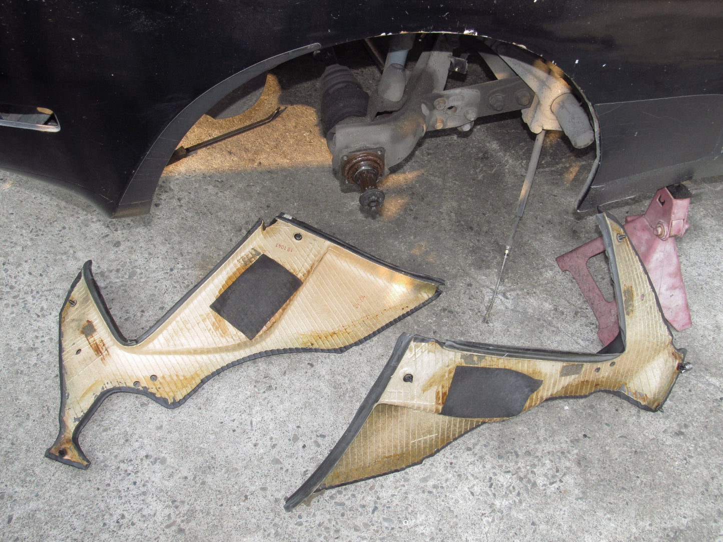 83-85 Porsche 944 OEM Interior Quarter Panel Cover