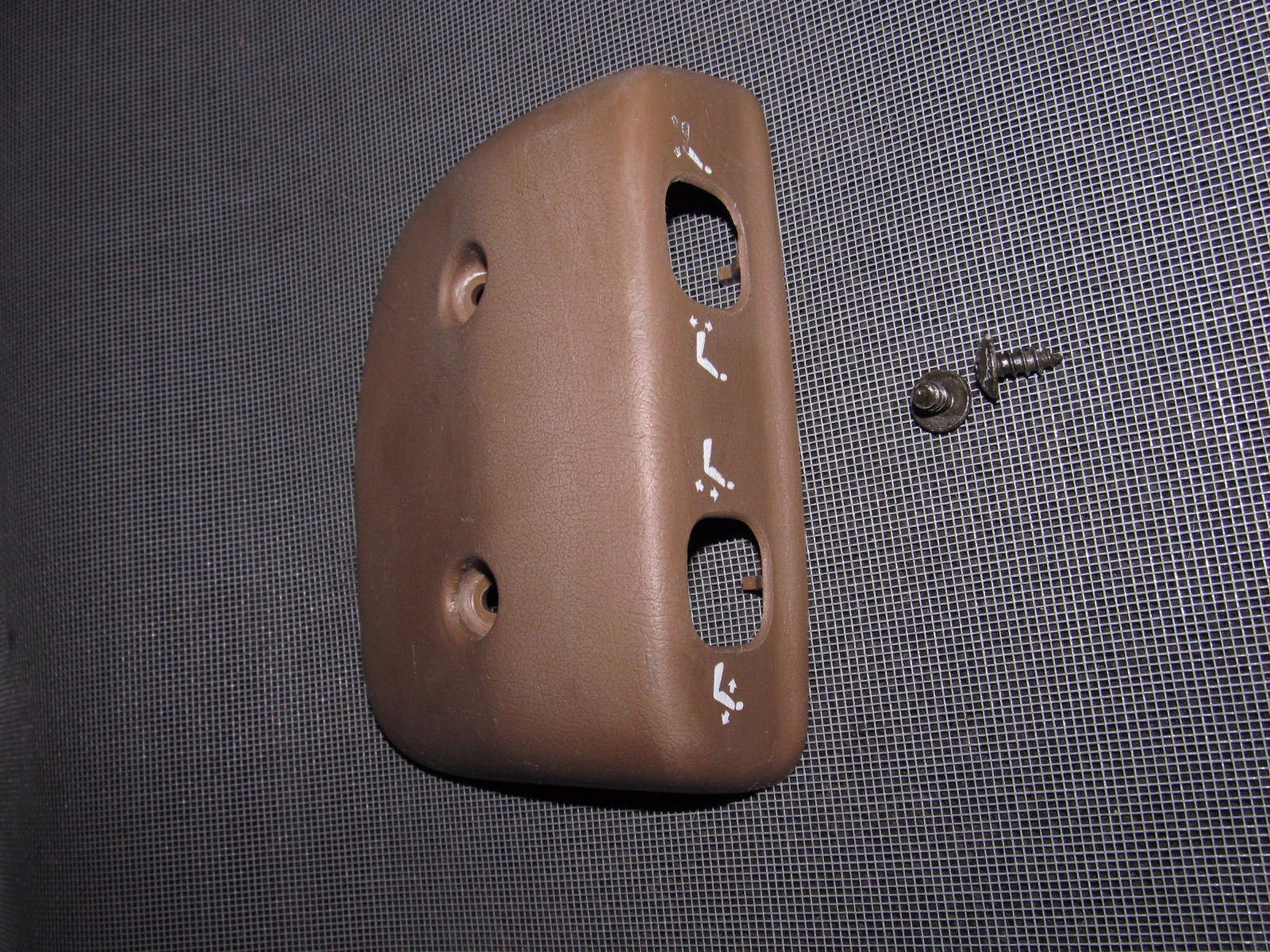 90 91 92 93 94 95 96 Nissan 300zx OEM Power Seat Switch Cover - Left