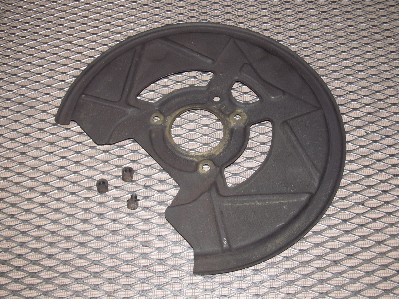 83-85 Porsche 944 OEM Front Spindle Brake Dust Shield - Right