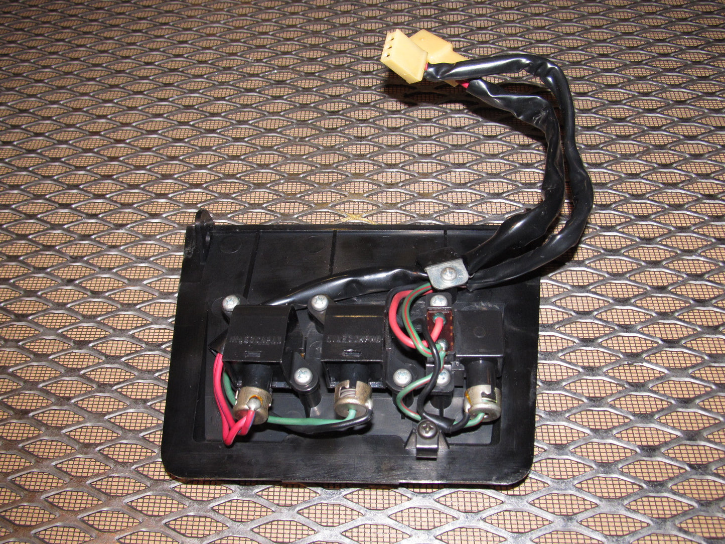 72 73 Datsun 240z OEM Defrost Switch & Choke Light Panel