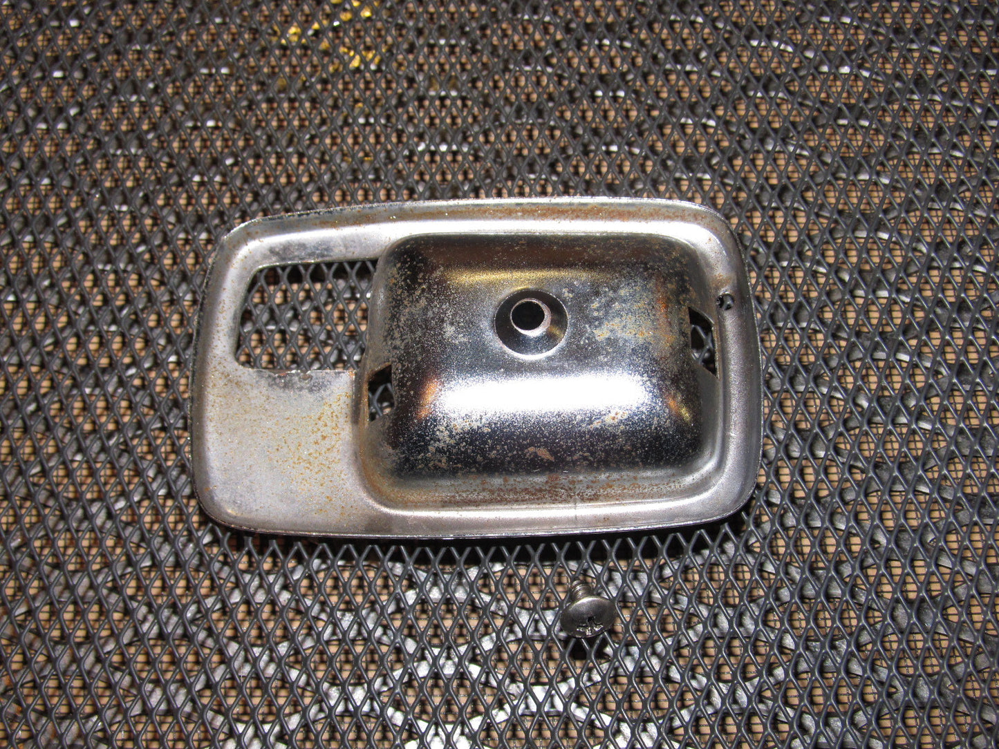 72 73 Datsun 240z OEM Interior Door Handle Bezel - Left