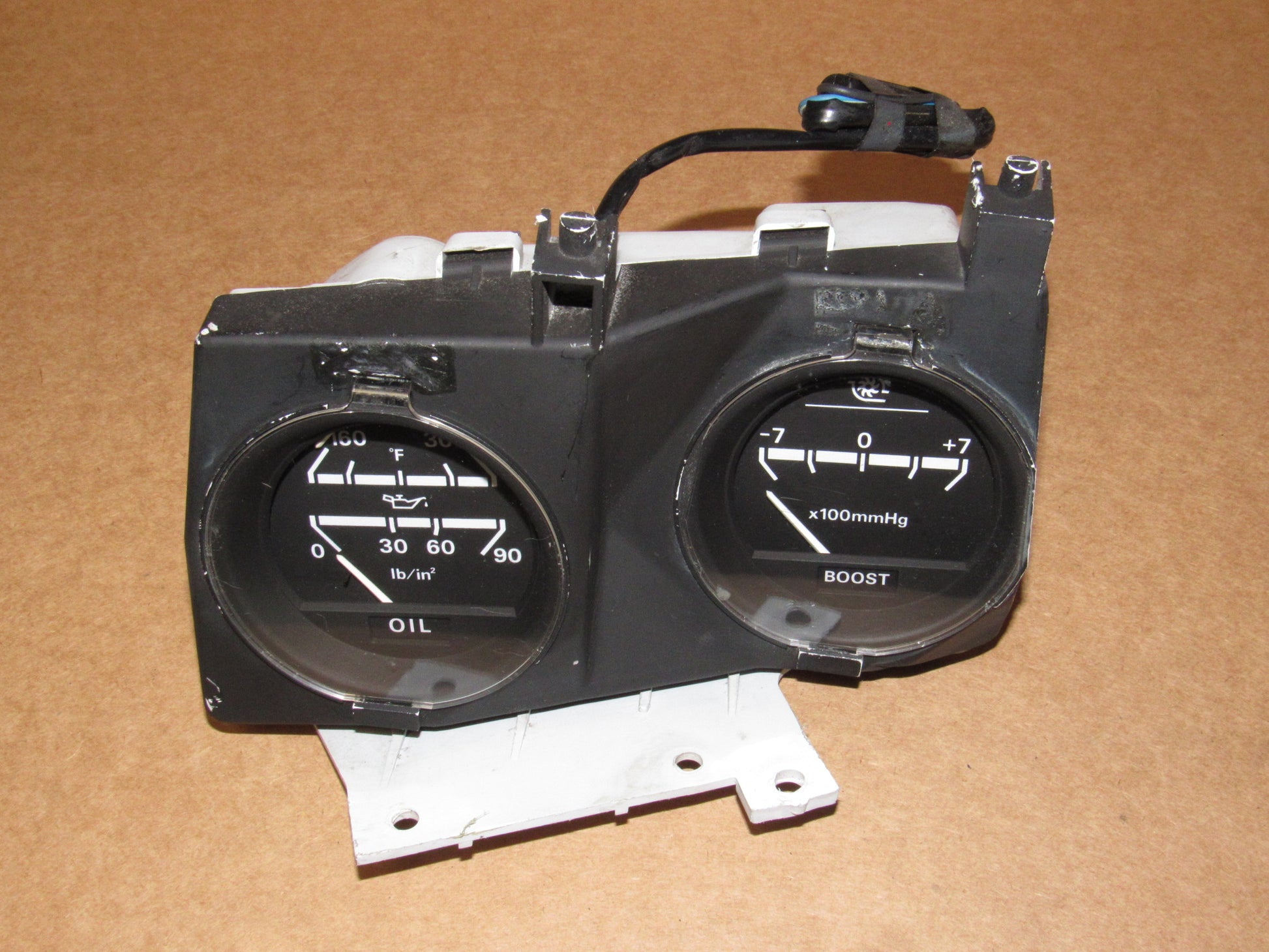 87 Nissan 300zx OEM Turbo Booster & Coolant Engine Oil Temperature Gauge Meter