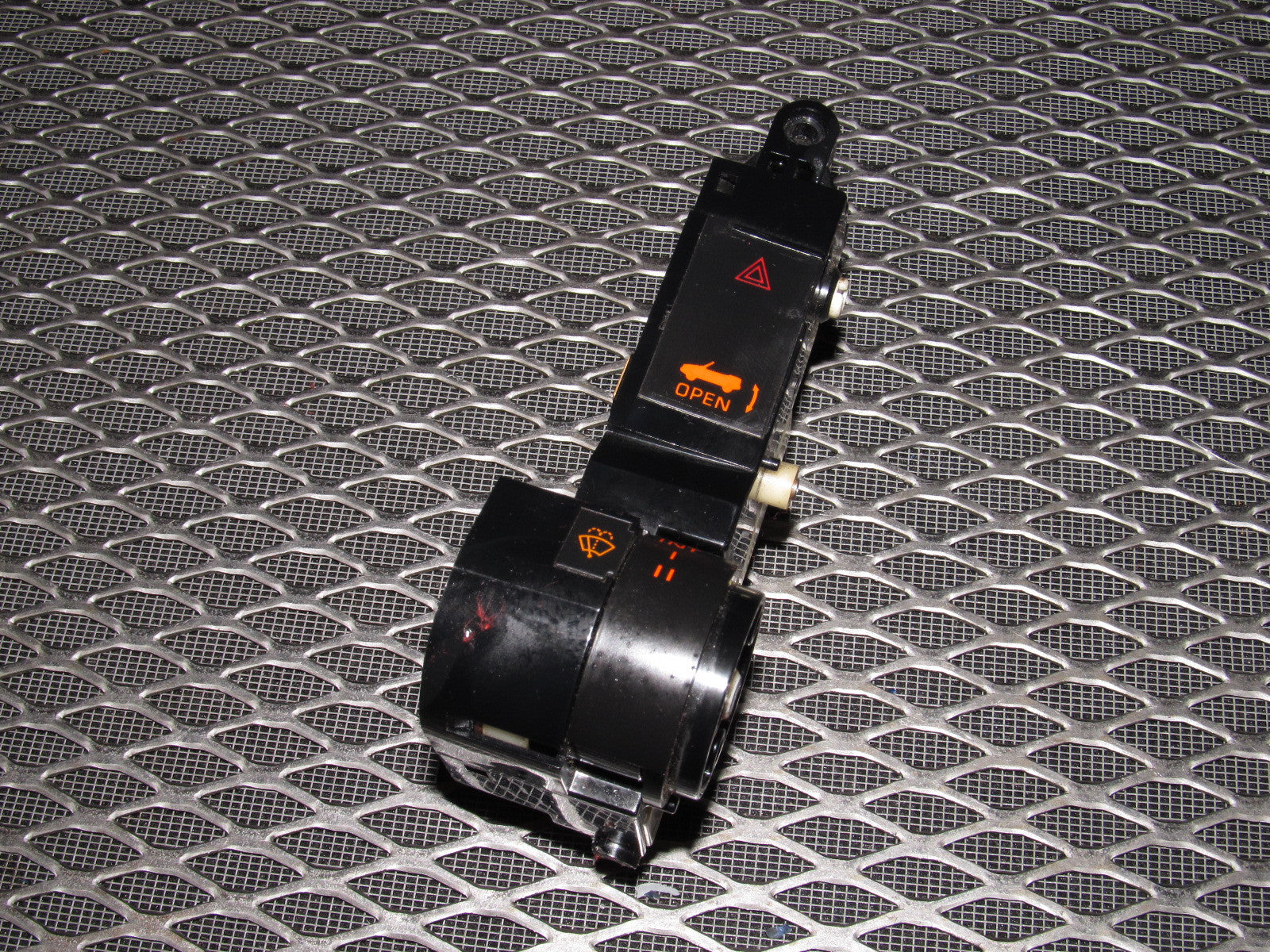86 87 88 Mazda RX7 OEM Hazard Wiper Convertible Switch