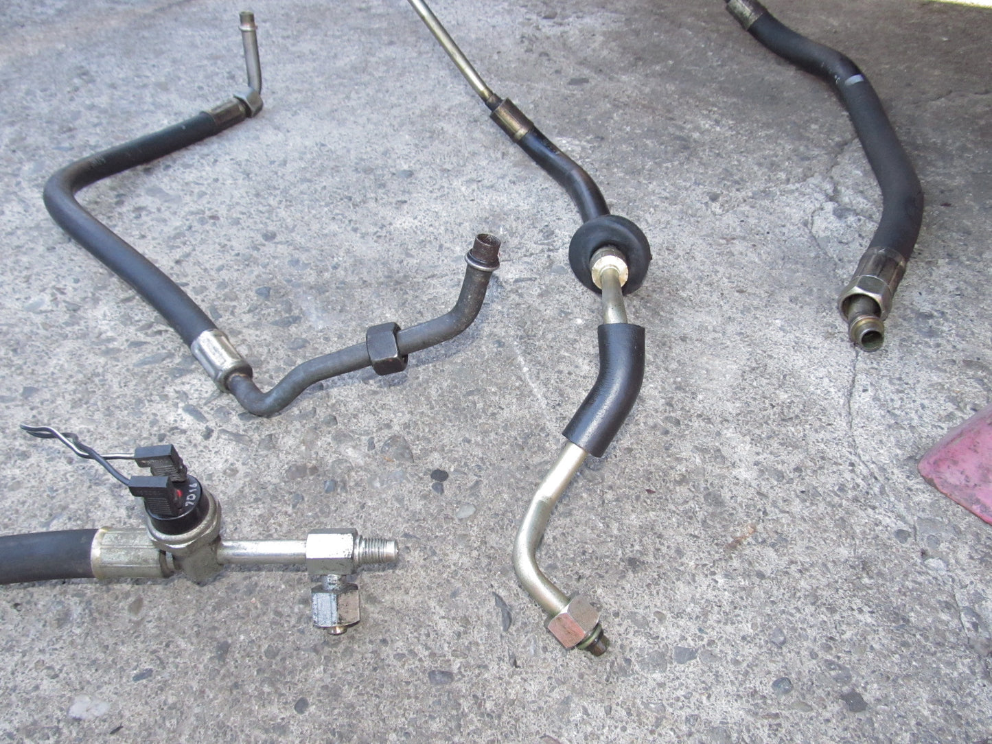 83-85 Porsche 944 OEM A/C Fitting Hose Set