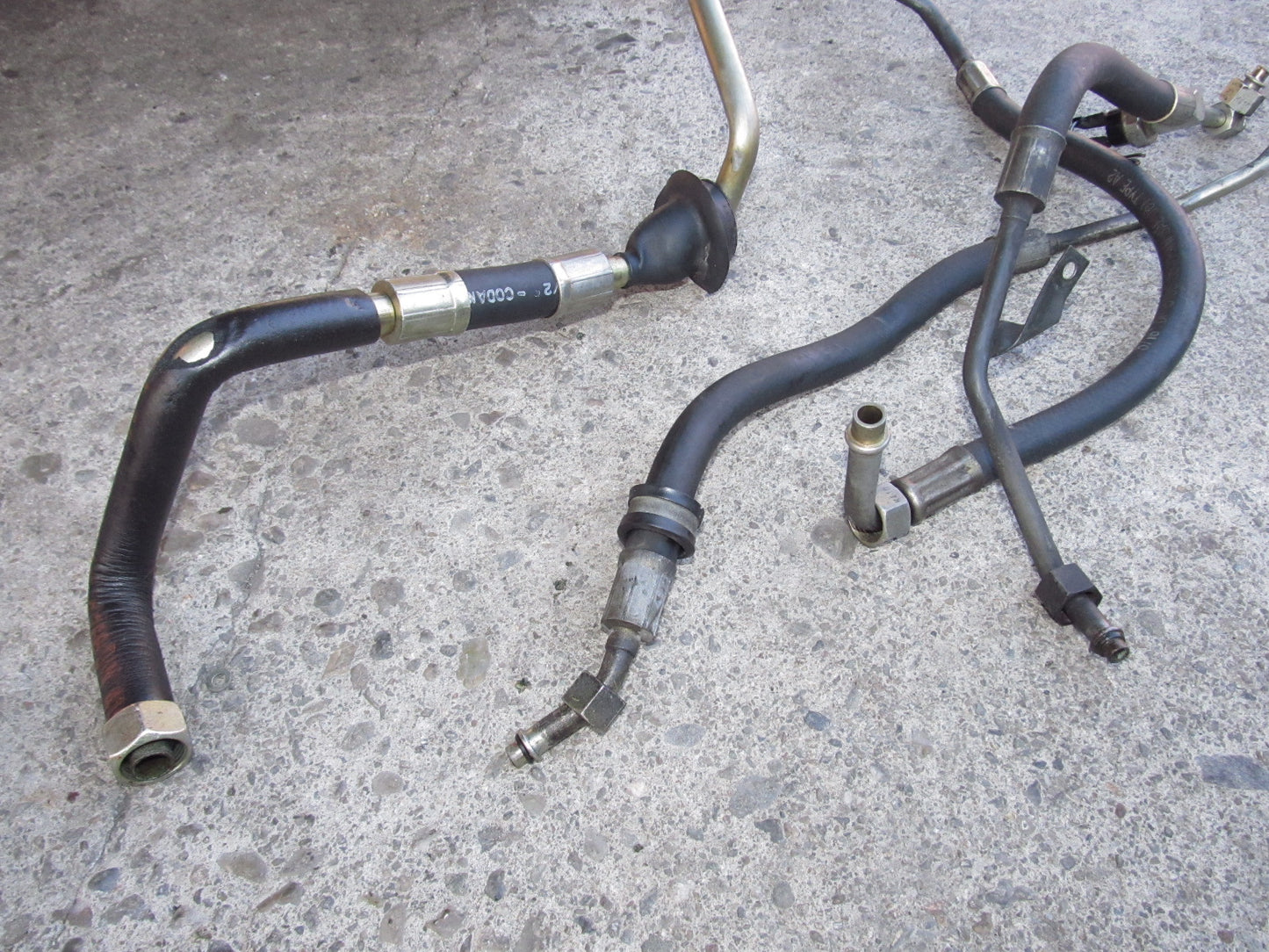 83-85 Porsche 944 OEM A/C Fitting Hose Set