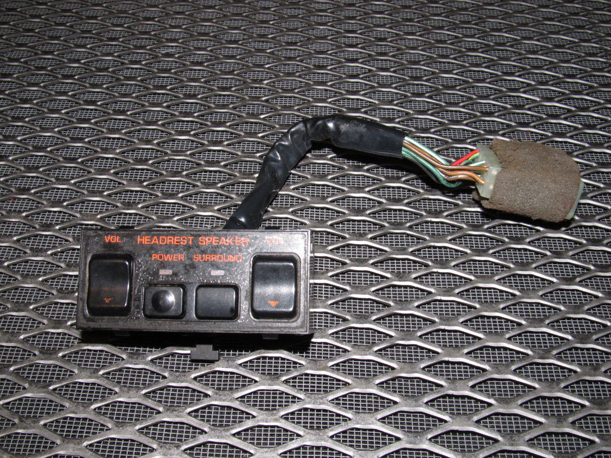 86 87 88 Mazda RX7 OEM Headrest Speaker Switch