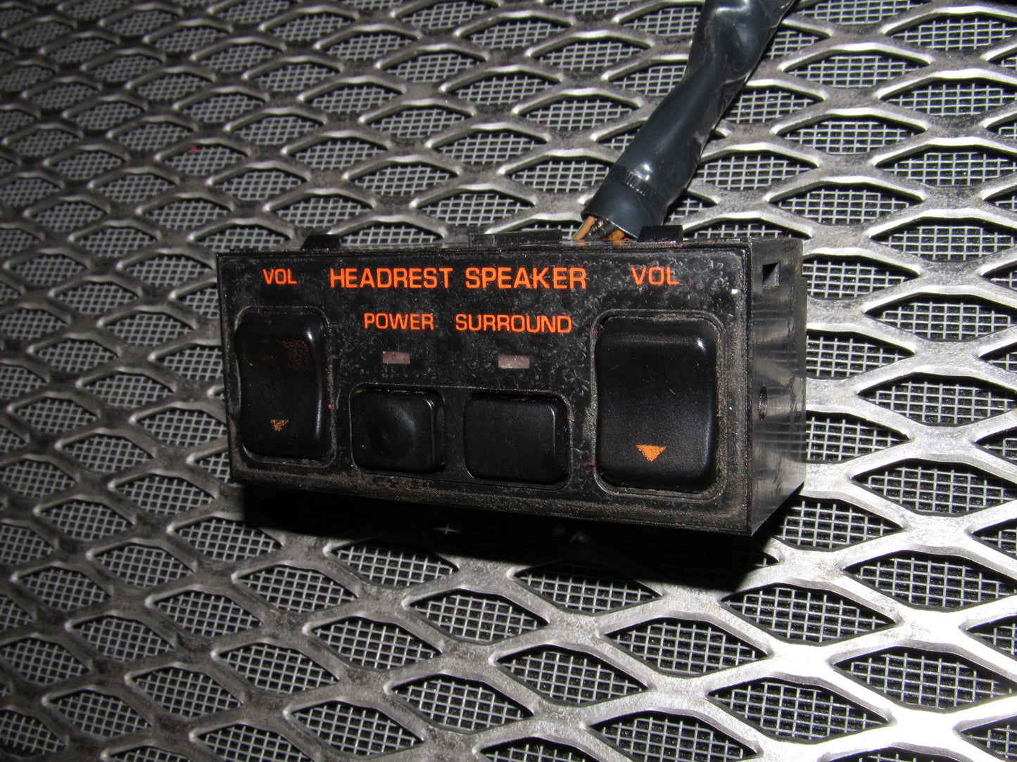 86 87 88 Mazda RX7 OEM Headrest Speaker Switch