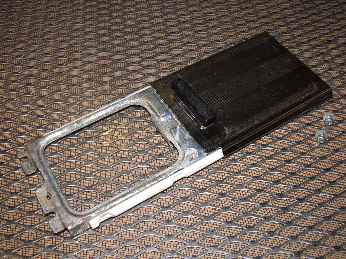 72 73 Datsun 240z OEM Ash Tray Slider Bracket & Cover