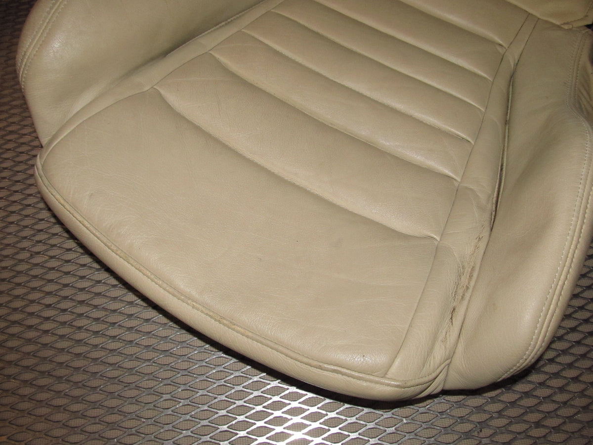 94 95 96 97 Mitsubishi 3000GT OEM Front Seat Bottom Leather Cover Skin - Right