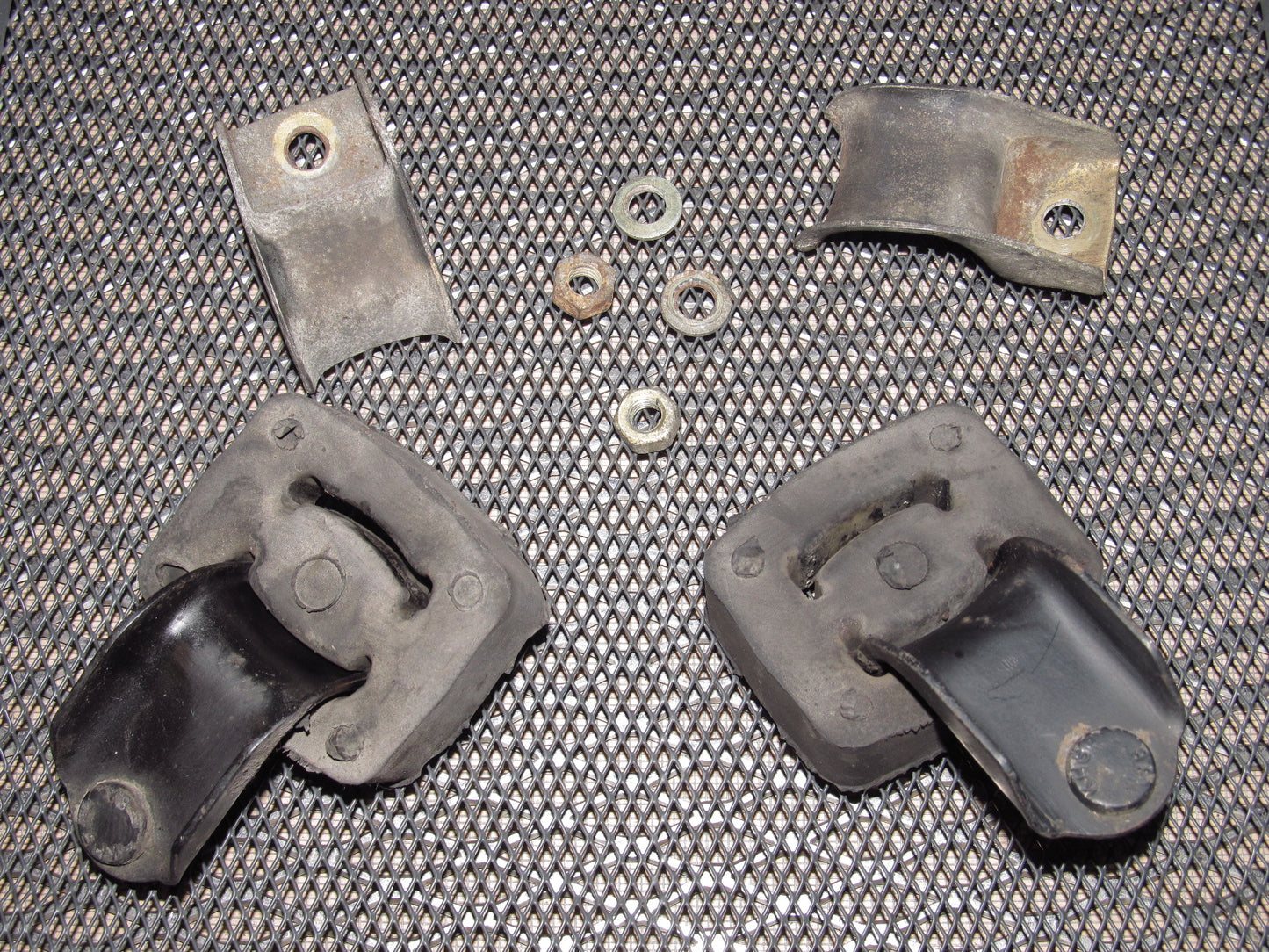 83-85 Porsche 944 OEM Muffler Mount & Bracket