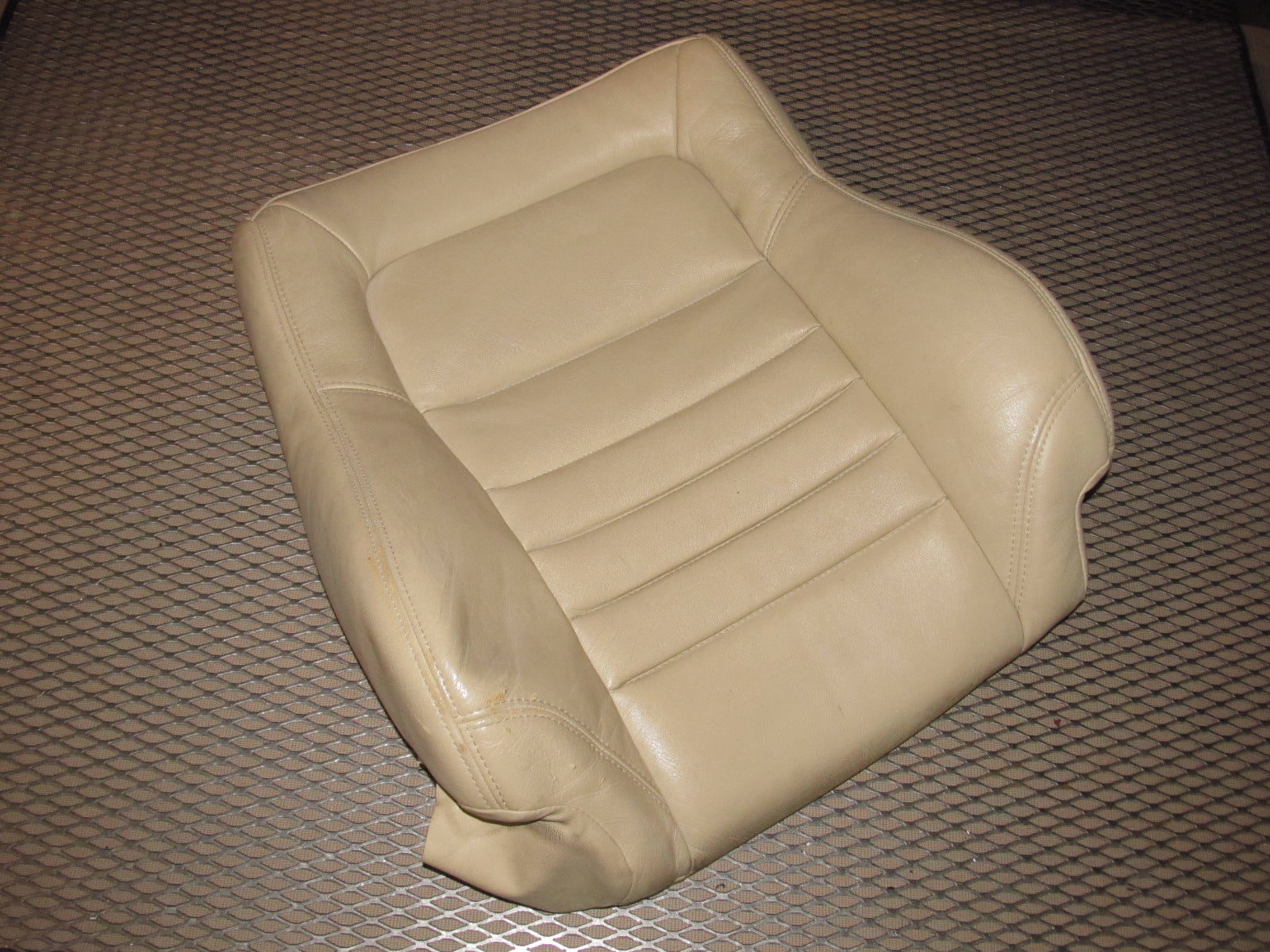 94 95 96 97 Mitsubishi 3000GT OEM Front Seat Back Leather Cover Skin - Right