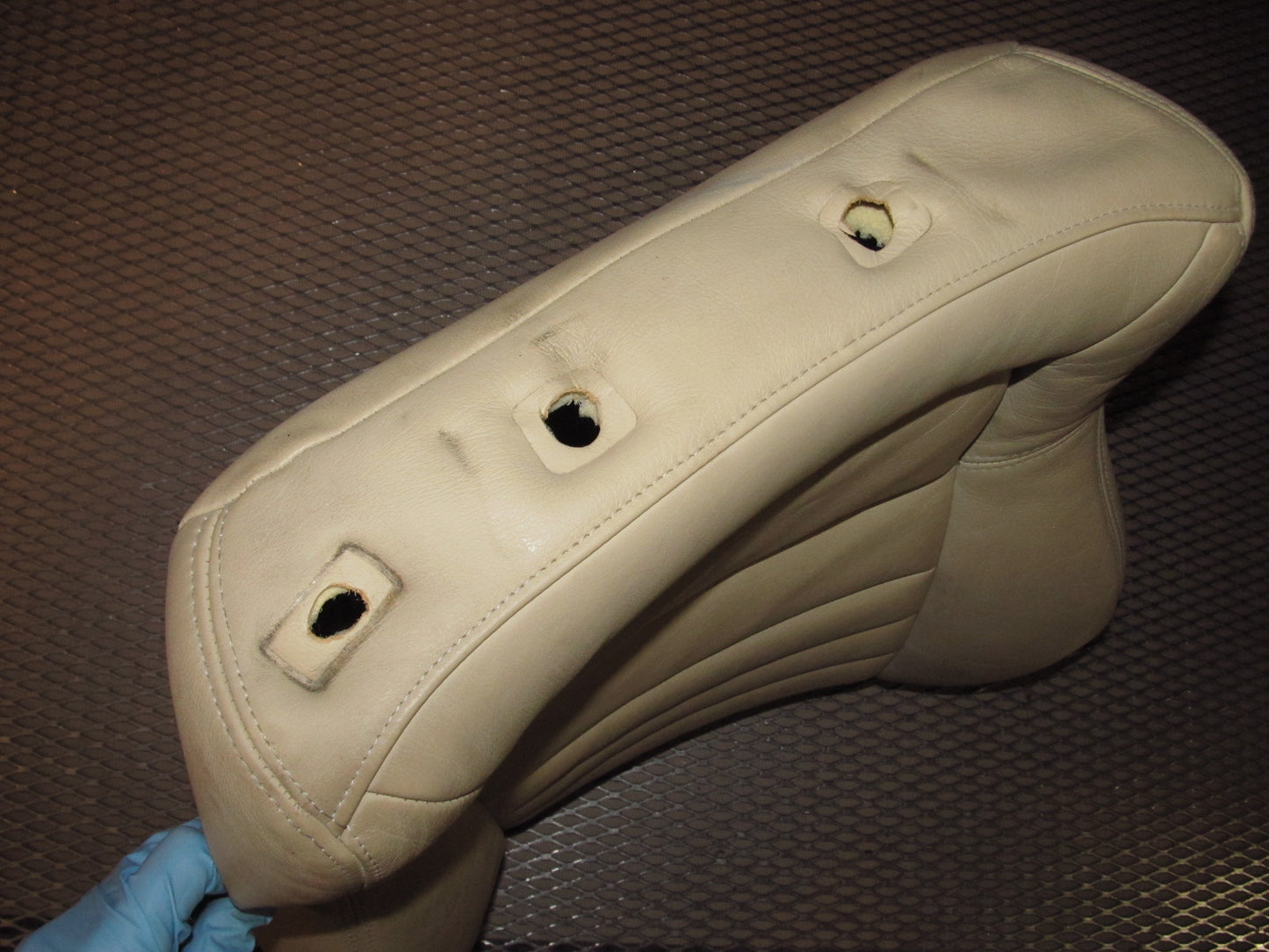 94 95 96 97 Mitsubishi 3000GT OEM Front Seat Back Leather Cover Skin - Right