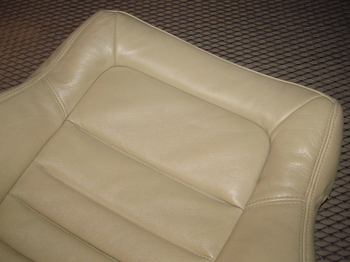 94 95 96 97 Mitsubishi 3000GT OEM Front Seat Back Leather Cover Skin - Right