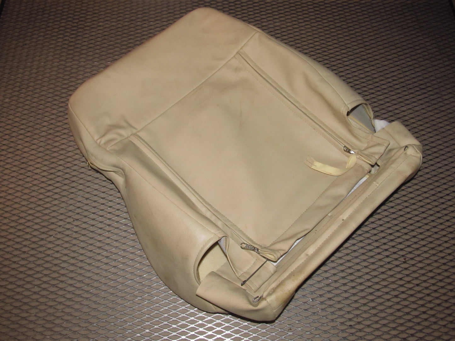 94 95 96 97 Mitsubishi 3000GT OEM Front Seat Back Leather Cover Skin - Right