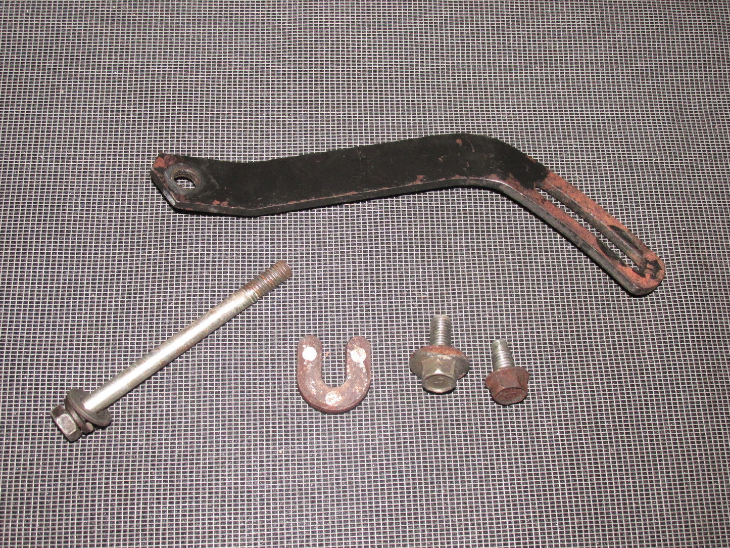 84 85 Mazda RX7 OEM 13B Air Pump Adjustment Bracket