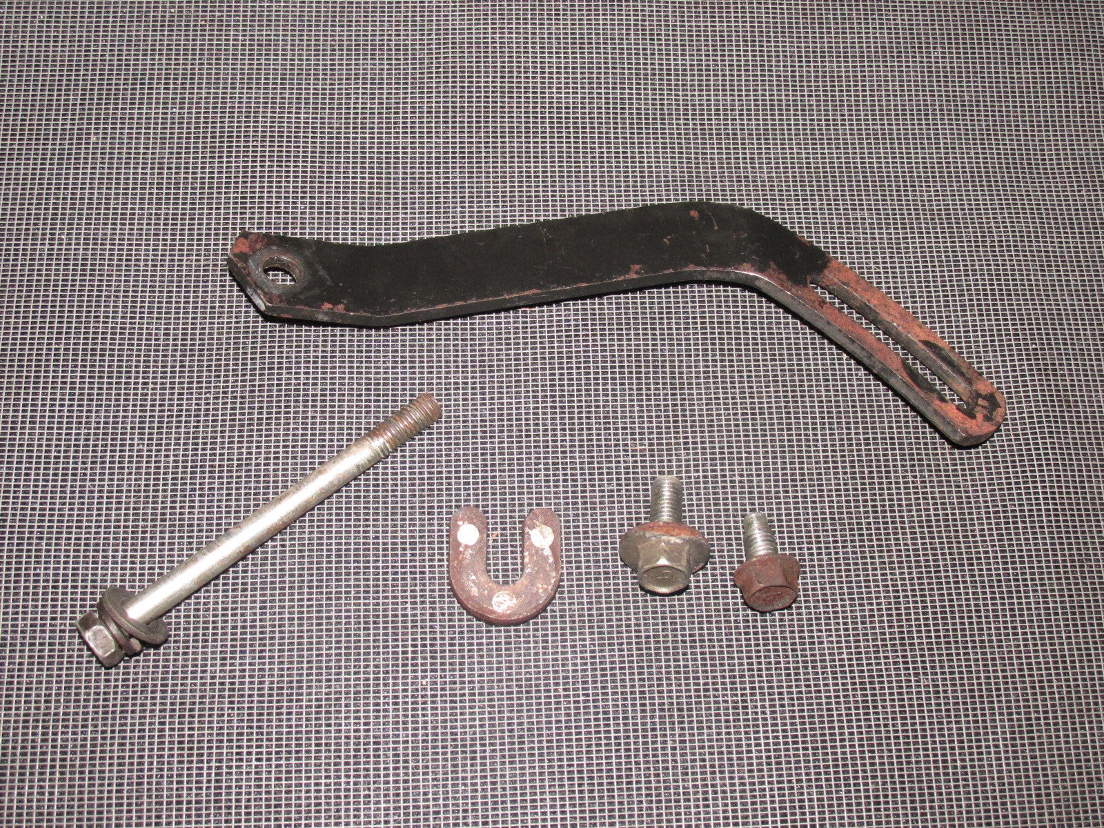 84 85 Mazda RX7 OEM 13B Air Pump Adjustment Bracket