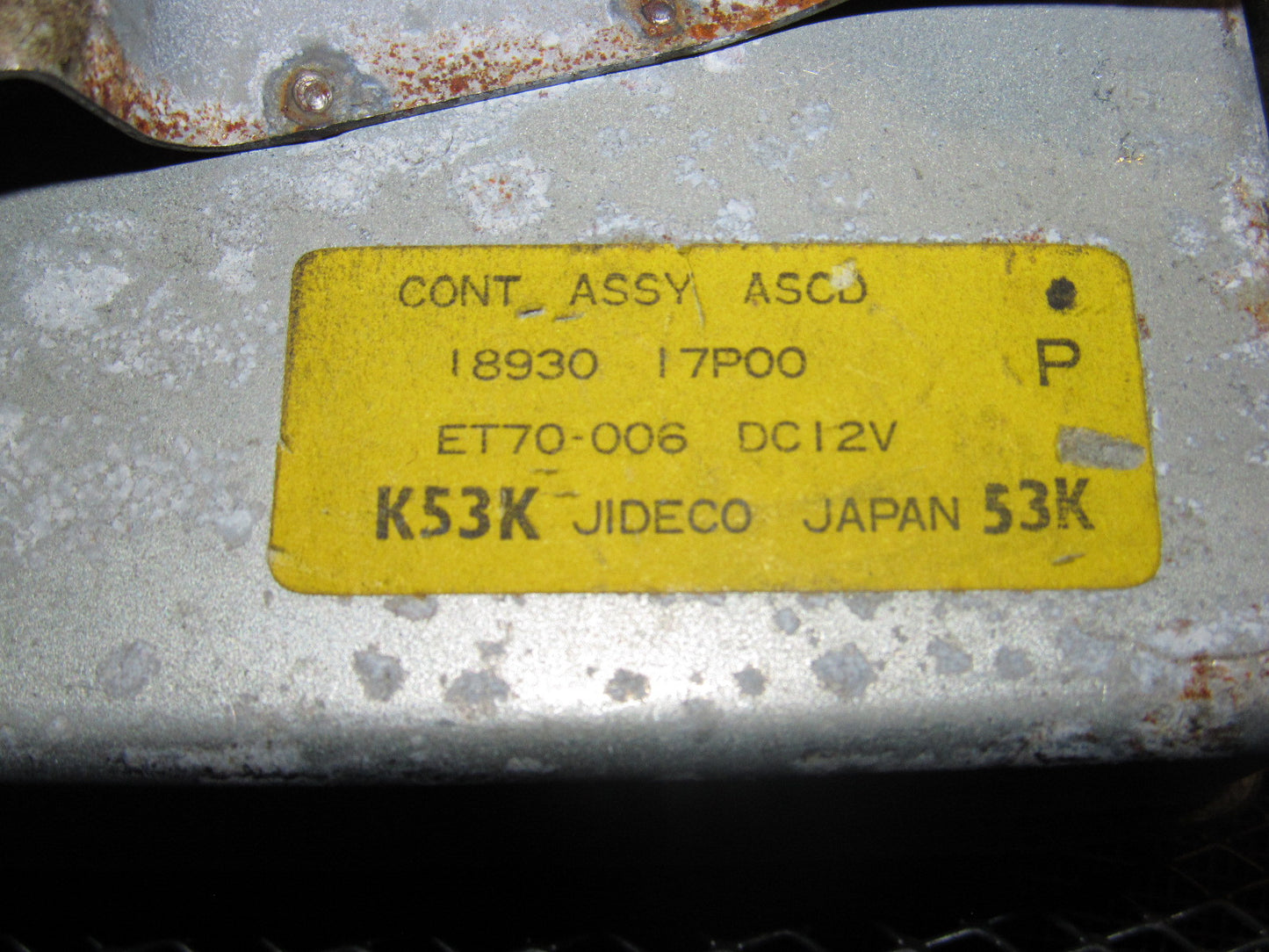 84 85 86 Nissan 300zx OEM Cont Assy ASCD Unit 18930 17P00