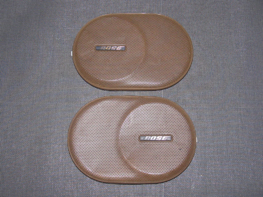 90-96 Nissan 300zx OEM Brown Speaker Grille - Front Set
