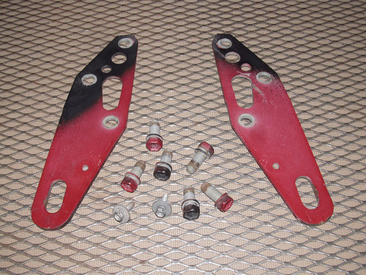 91 92 93 94 95 Toyota MR2 OEM Front Hauling Tow Hook Bracket Set