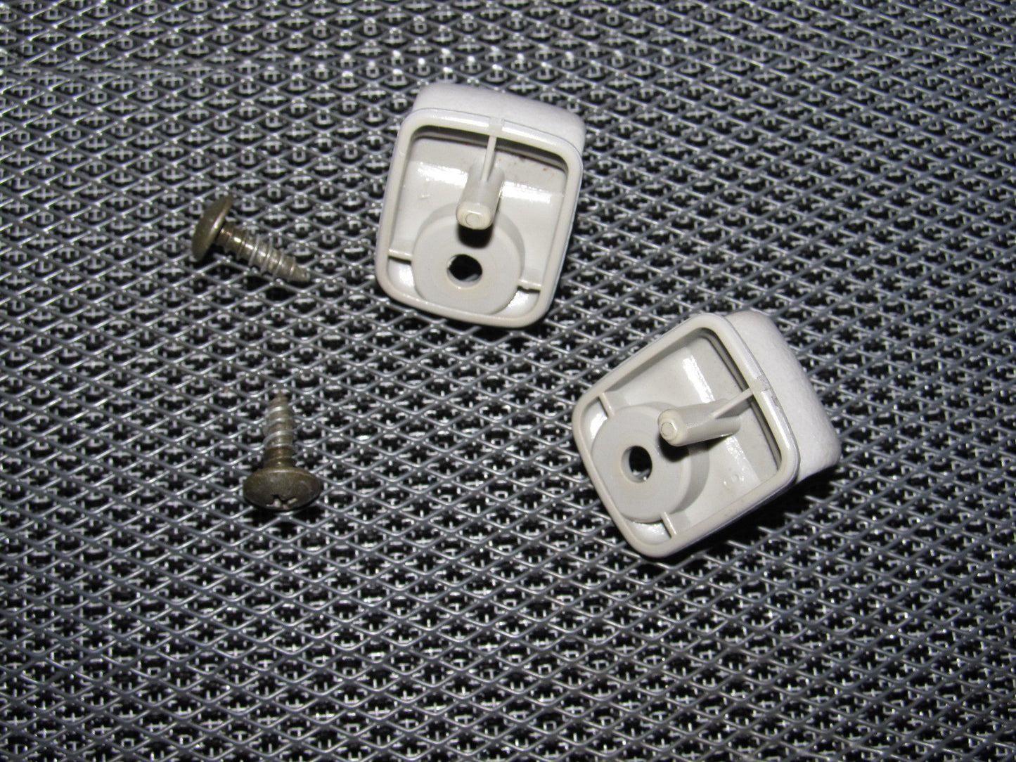 89 90 91 92 93 94 Nissan 240SX OEM Sun Visor Holder Clips - Gray
