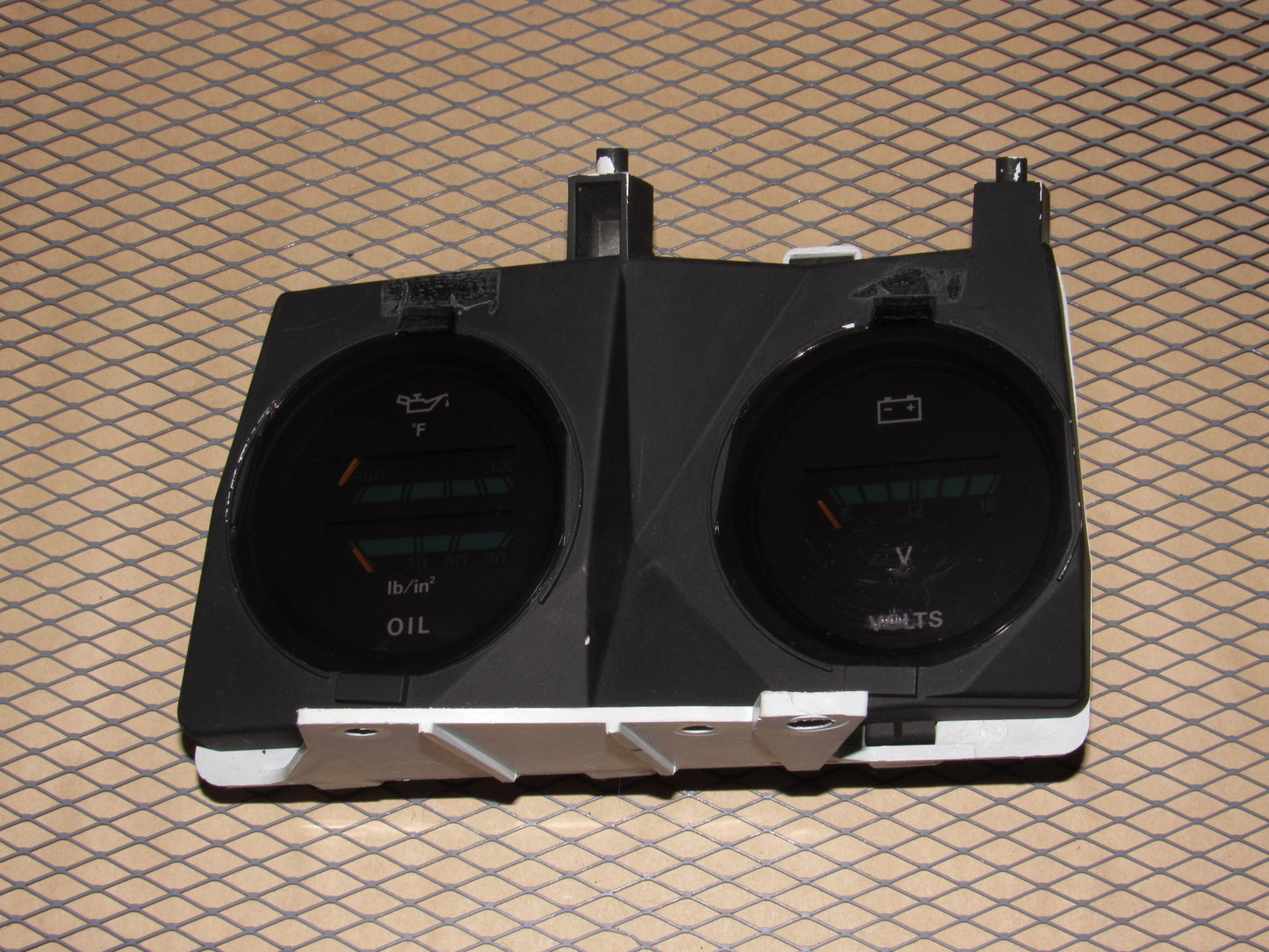 88 89 Nissan 300zx OEM Non Turbo Battery Fuel & Voltage Meter Gauge