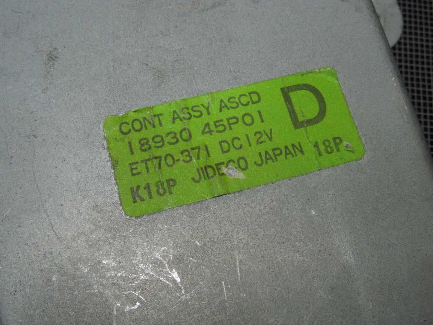 90 91 92 93 94 95 96 Nissan 300zx Cont Assy ASCD Unit 18930 45P01