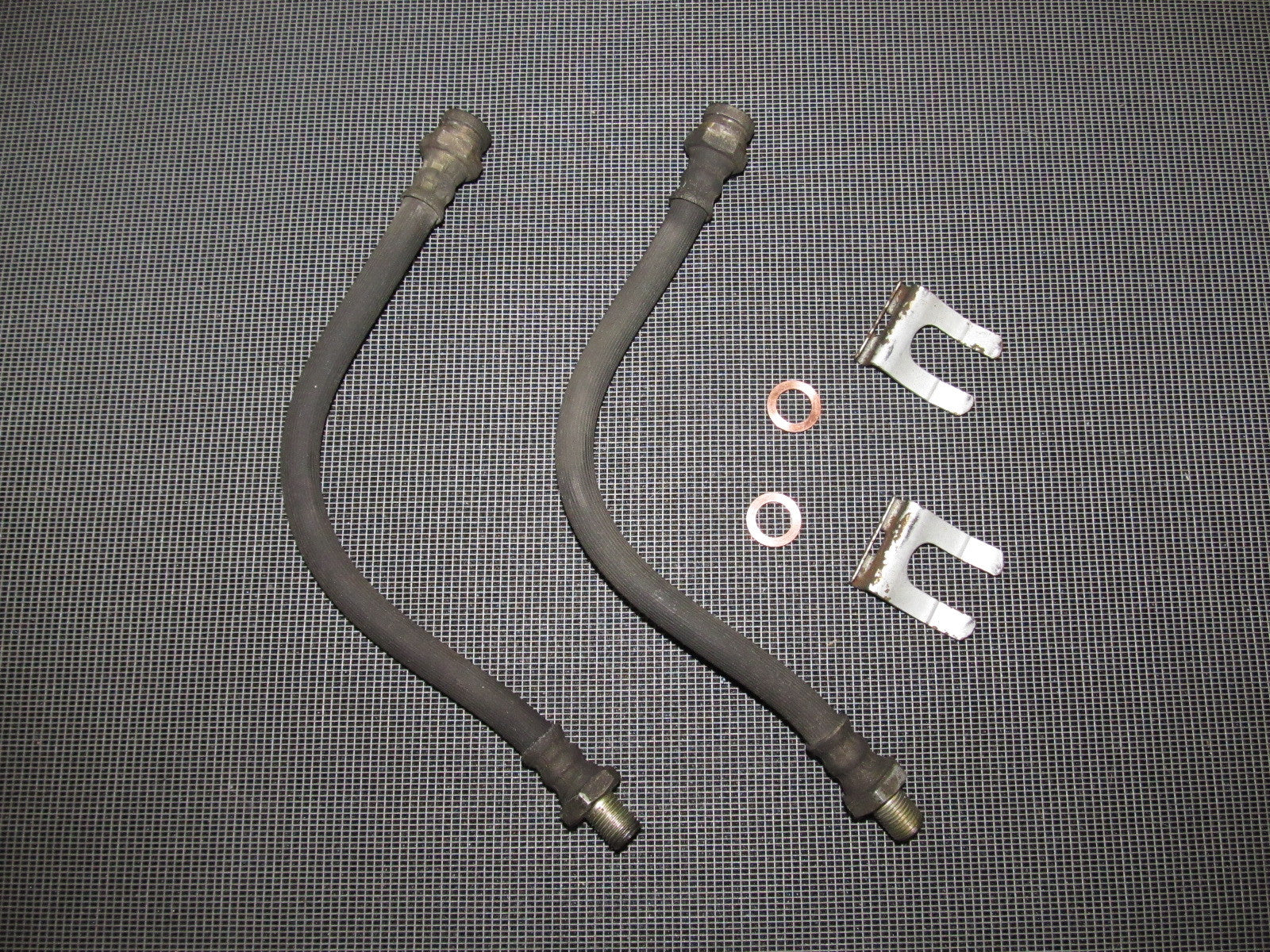 84 85 Mazda RX7 OEM 13B Rear Brake Hose - Set