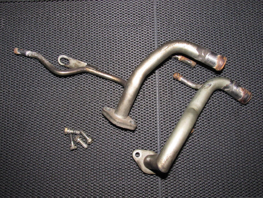 90 91 92 93 94 95 96 Nissan 300zx OEM Engine Heater Core Fitting Set
