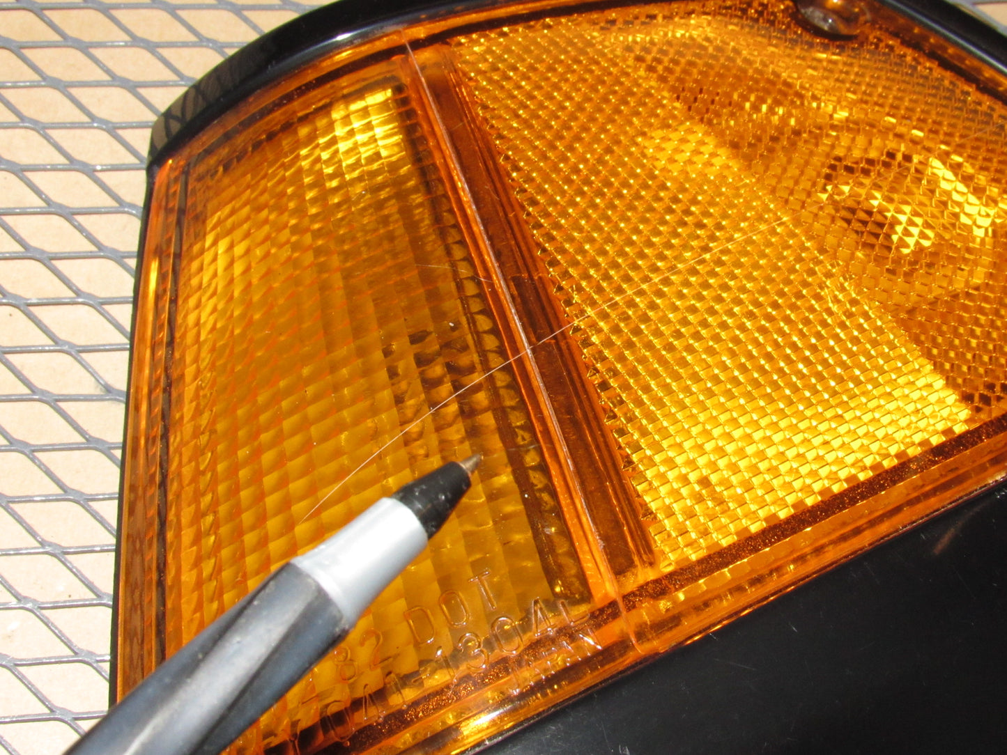 84 85 Honda Civic OEM Front Signal Corner Turn Signal Light Lamp - Left