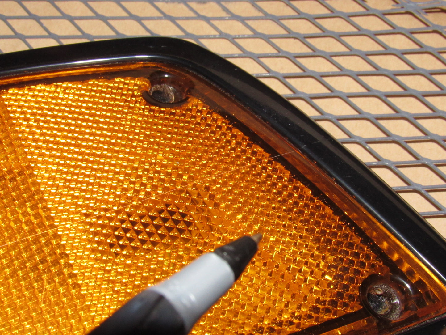 84 85 Honda Civic OEM Front Signal Corner Turn Signal Light Lamp - Left