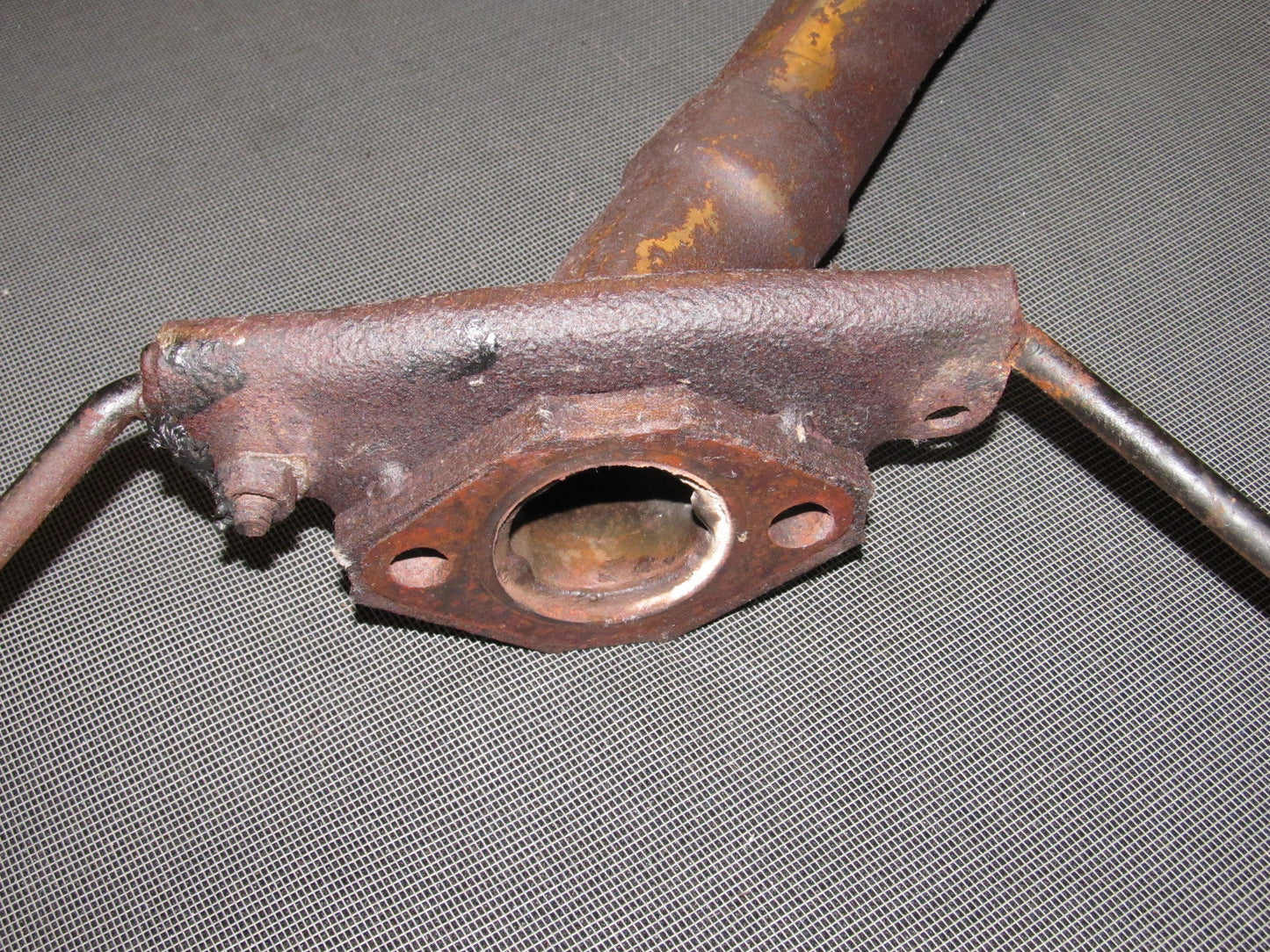 84 85 Mazda RX7 OEM 13B Exhaust Manifold Mid Pipe