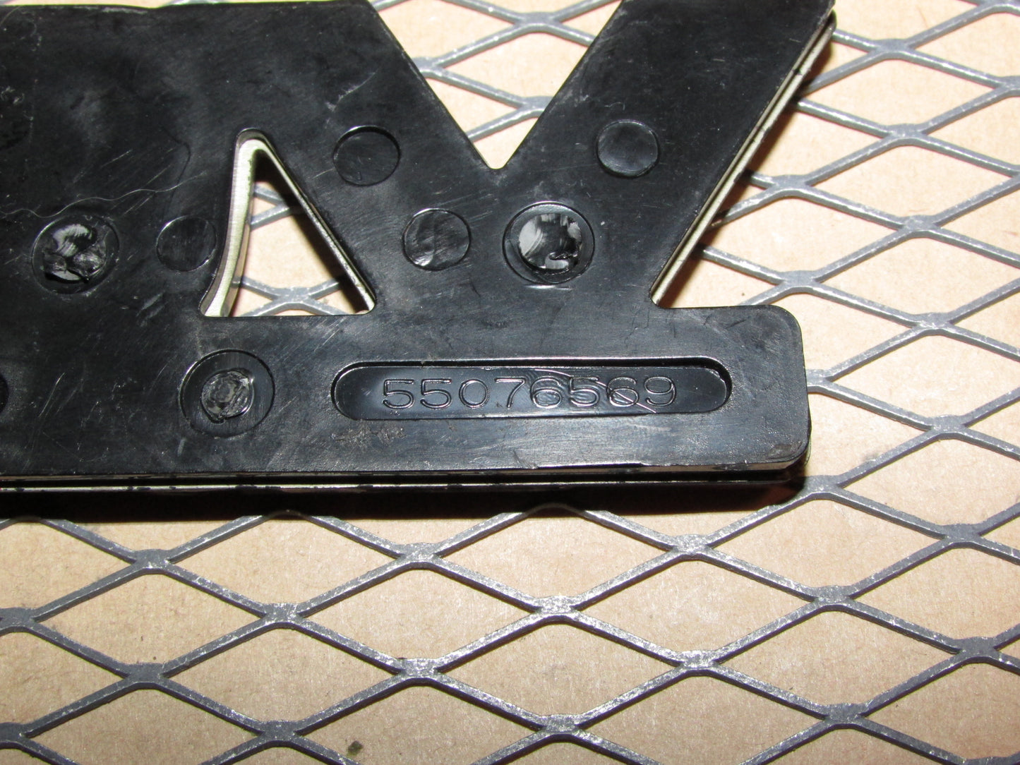 94 95 96 97 98 99 00 01 Dodge Ram OEM Front Door V6 Magnum Emblem Badge