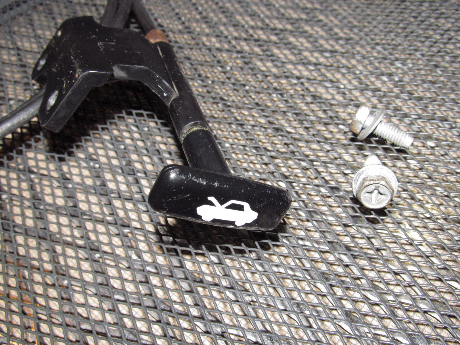 90-96 Nissan 300zx OEM Hood Release Switch Handle & Cable