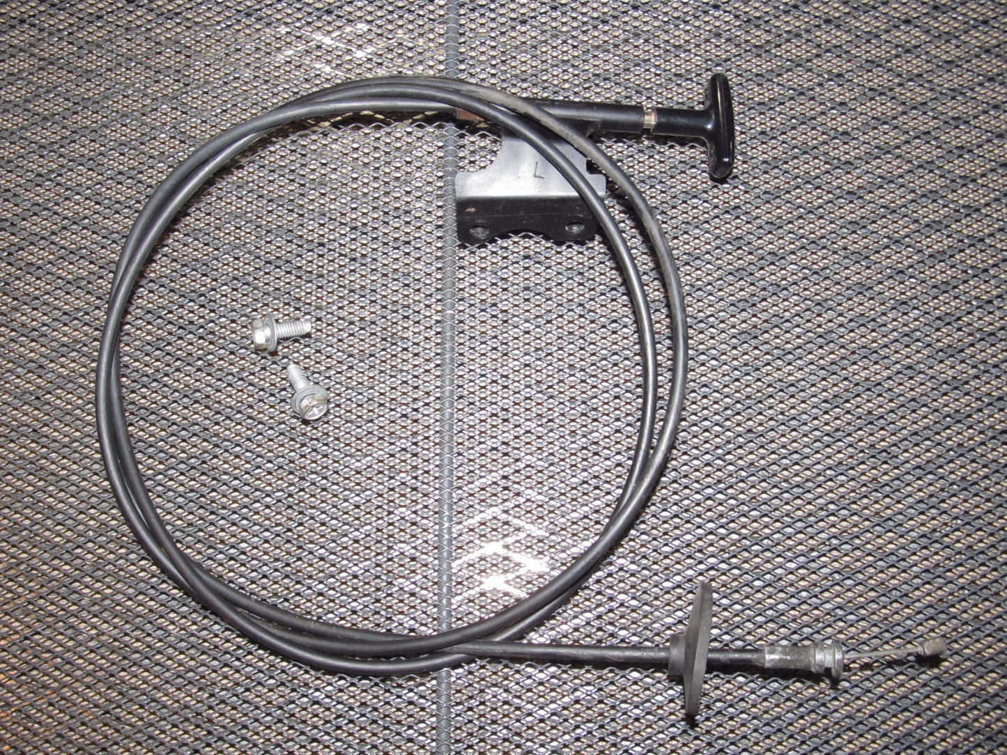 90-96 Nissan 300zx OEM Hood Release Switch Handle & Cable
