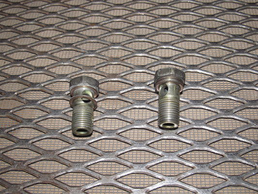 91 92 93 94 95 Toyota MR2 OEM Fuel Filter Banjo Bolt Set - 5SFE