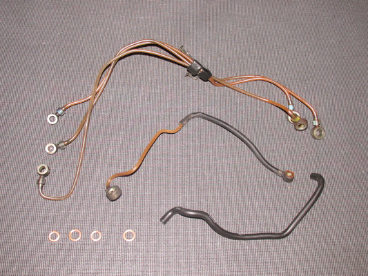84 85 Mazda RX7 OEM 13B Metering Oil Pump Oil Line - Set