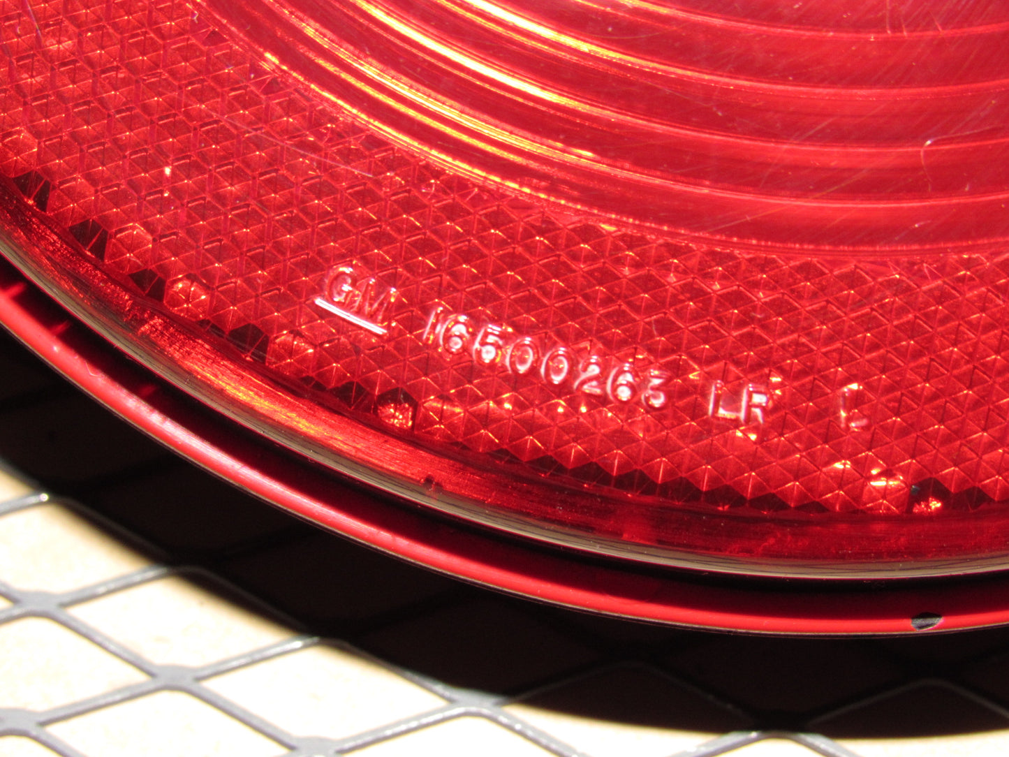 84 85 86 87 88 89 90 Chevrolet Corvette OEM Tail Light Lamp