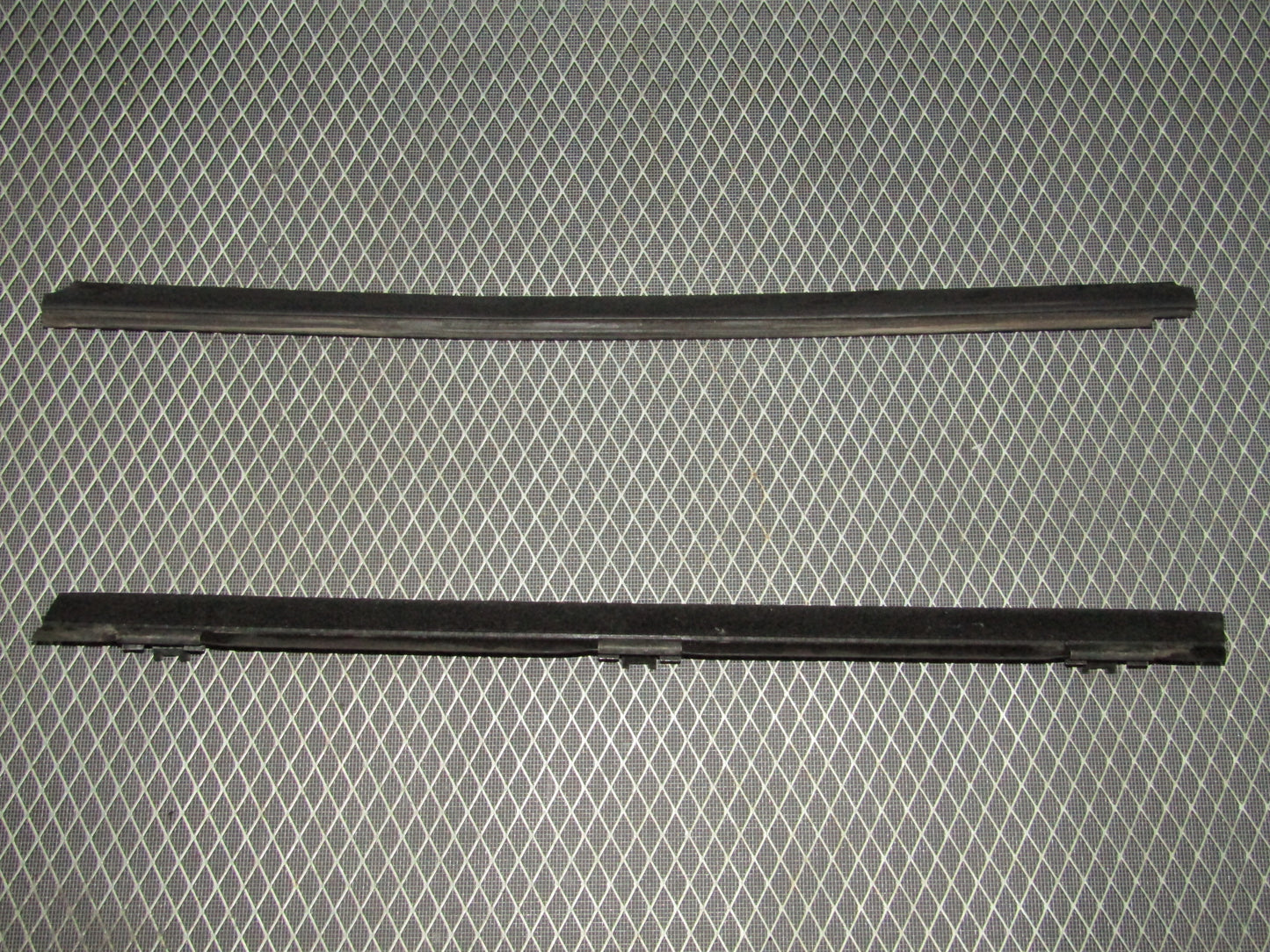 1992-1995 BMW 325 Sedan OEM Door Window Guide Moulding - Rear Left