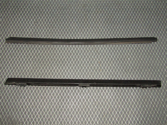 1992-1995 BMW 325 Sedan OEM Door Window Guide Moulding - Rear Left