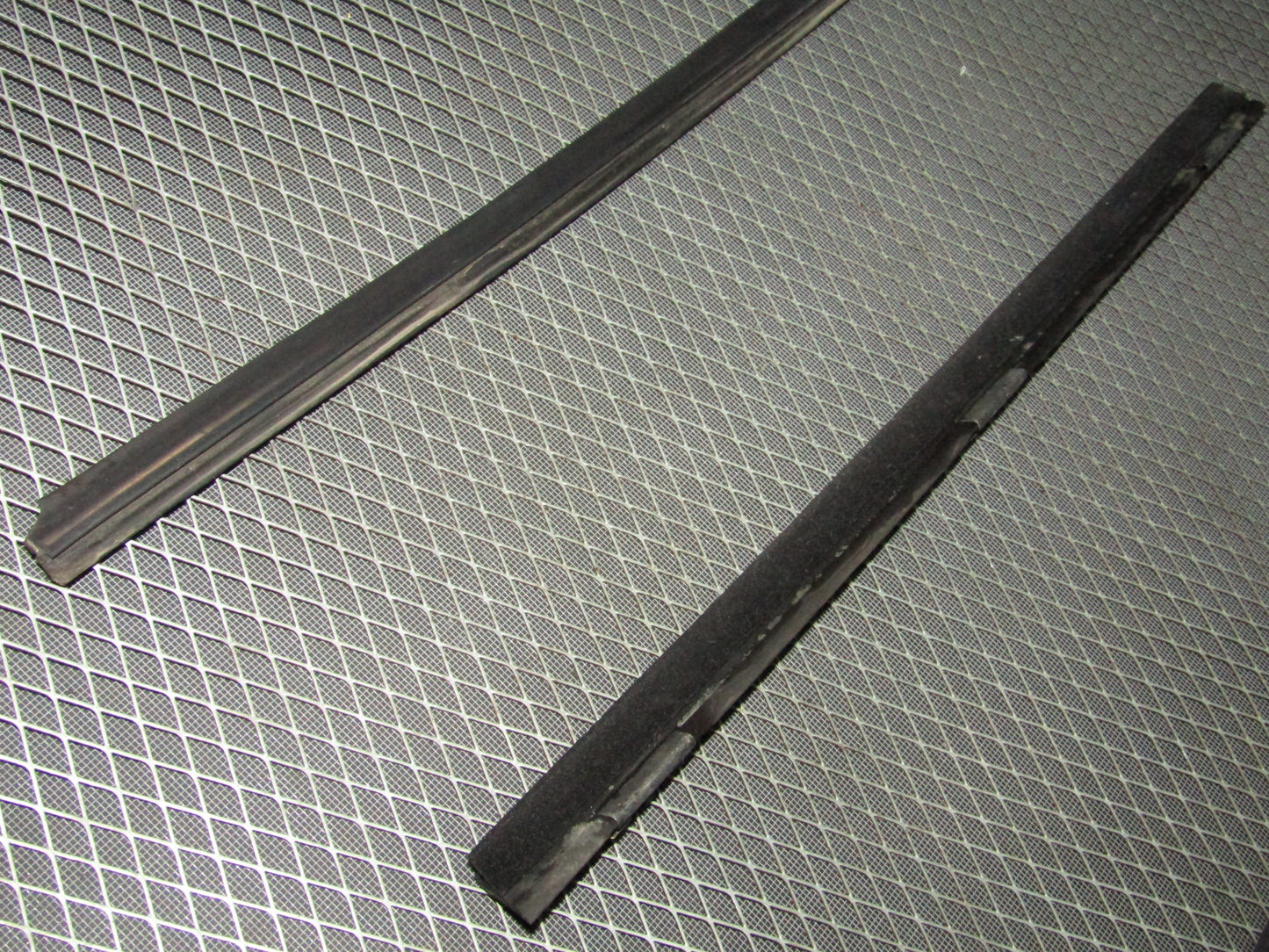 1992-1995 BMW 325 Sedan OEM Door Window Guide Moulding - Rear Left