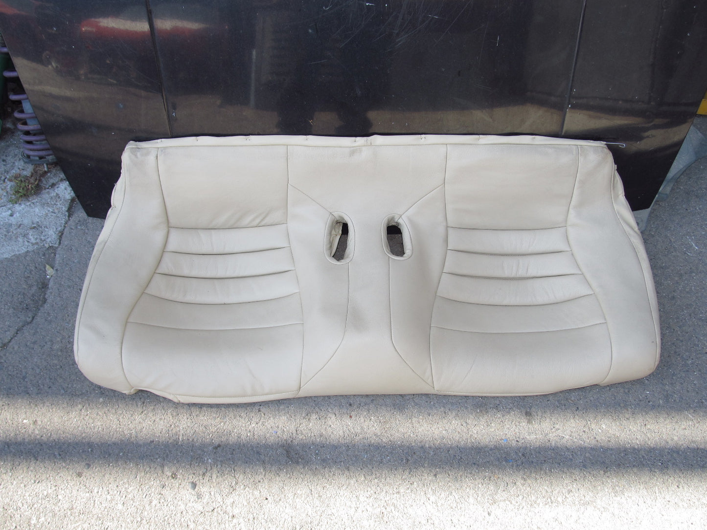 94 95 96 97 Mitsubishi 3000GT OEM Rear Seat Leather Cover Skin - Set